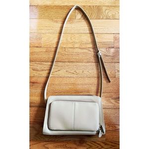 Liz Claiborne Tan Cross-body Multi-compartment Purse